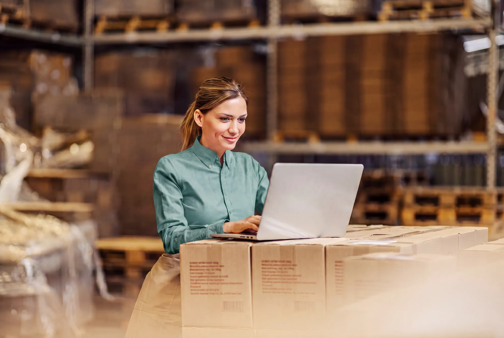 E-commerce workspace