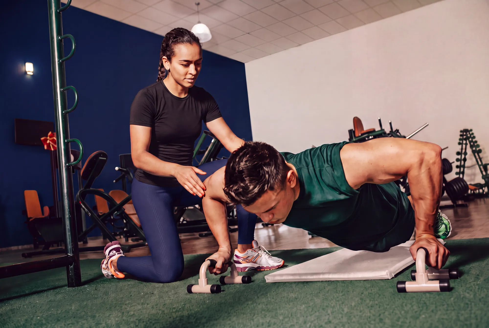 Fitness and wellness workspace