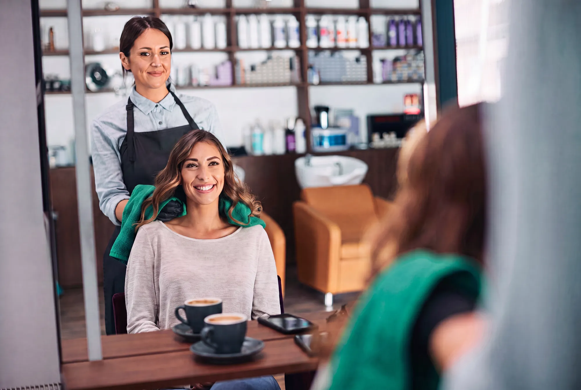 Beauty and personal care workspace